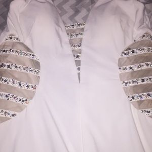 SYTTP G Off/ White/ AB Prom/ Party dress